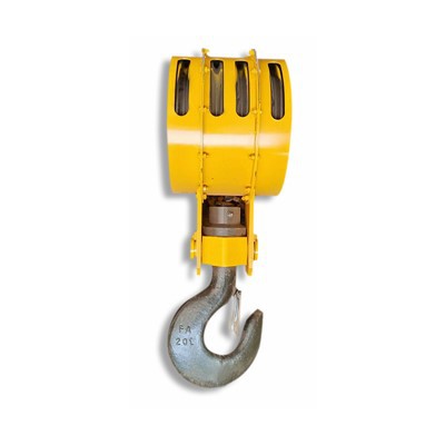 Ganchos inferiores de grúa