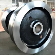 Ruedas de riel de grúa