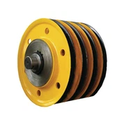 Bloque de poleas de mes cerrado de cuatro poleas