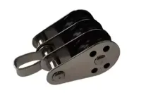 POLEA DE POLEA TRIPLE DE SERVICIO PESADO CUERDA DE ALAMBRE POLEA DE NYLON BLOQUE DE POLEA DE APARCAMIENTO