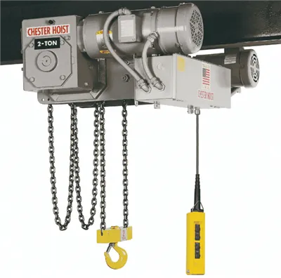 POLIPASTO ELÉCTRICO DE CADENA DE BAJA ALTURA