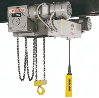 POLIPASTO ELÉCTRICO DE CADENA DE BAJA ALTURA